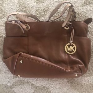 Michael Kors purse MK leather handbag authentic